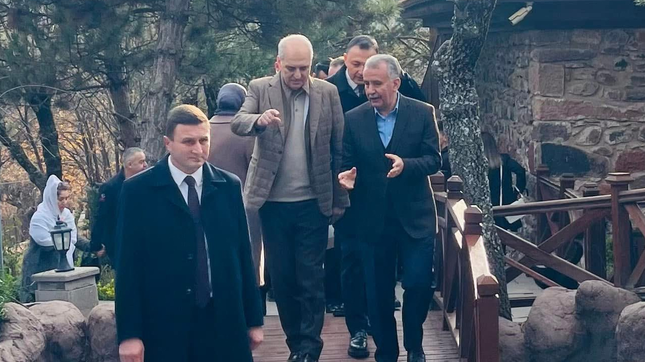Numan Kurtulmuş Çamlıdere'yi ziyaret etti: İdari konular konuşuldu