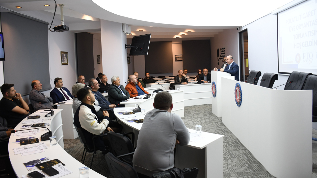 Polatlı Ticaret Odası’nda toplantı: Yeni üyelerle ısınma turları