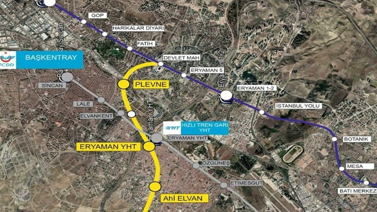Ankara’da ulaşımda yeni dönem: M2–M3 Metro hattı askıya çıktı