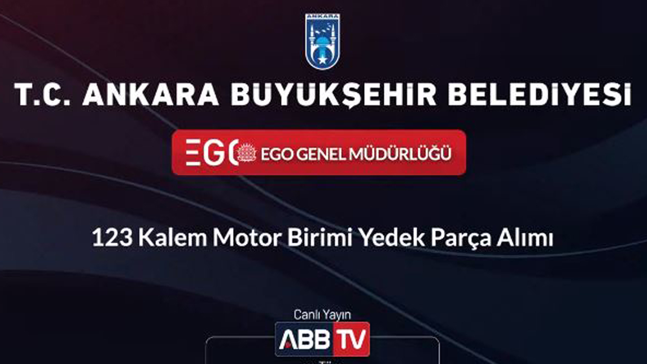 ABB’nin ihalesine 10 firma teklif verdi: Maliyet 52 milyon lira