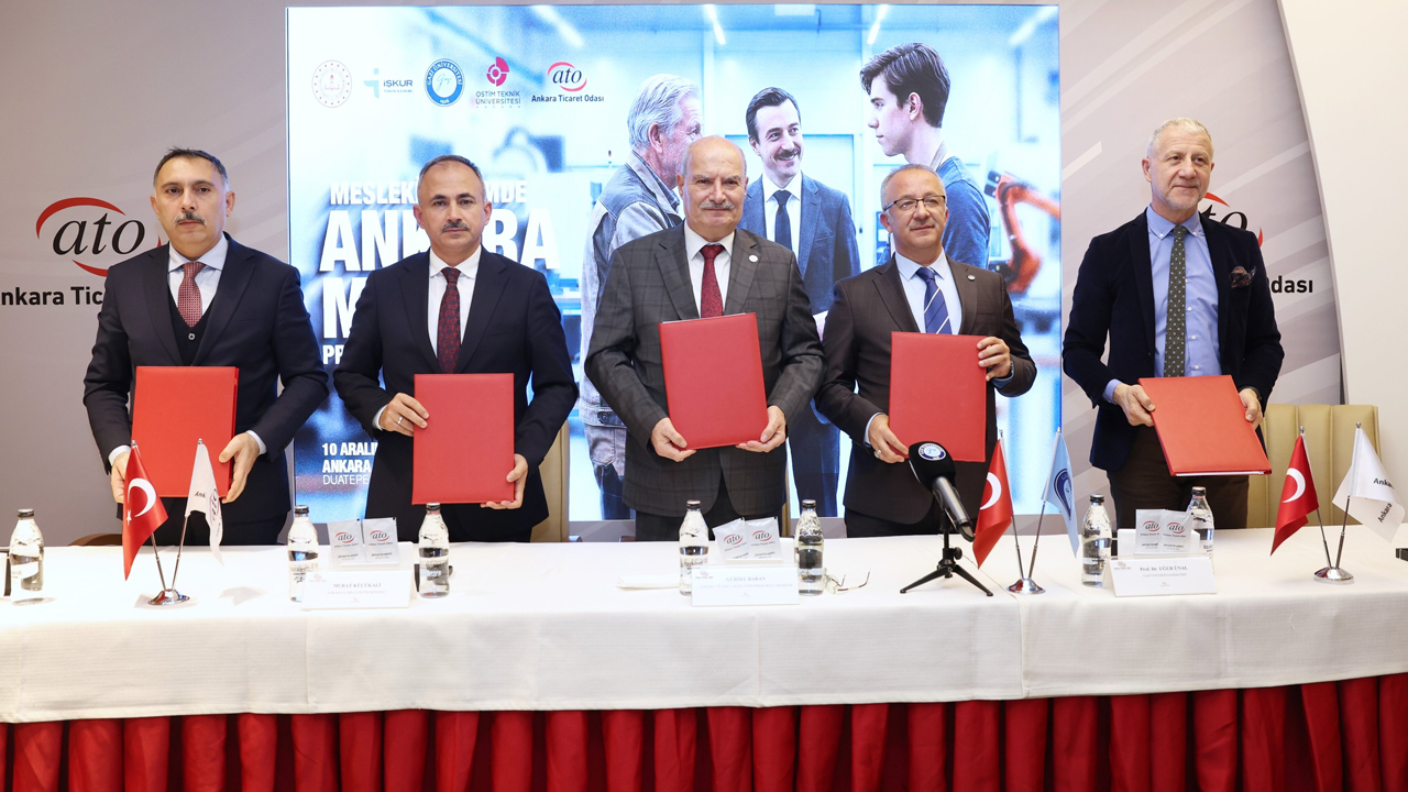 Ankara’da genel müdürler protokol imzaladı: Öğrenciler işe girecek