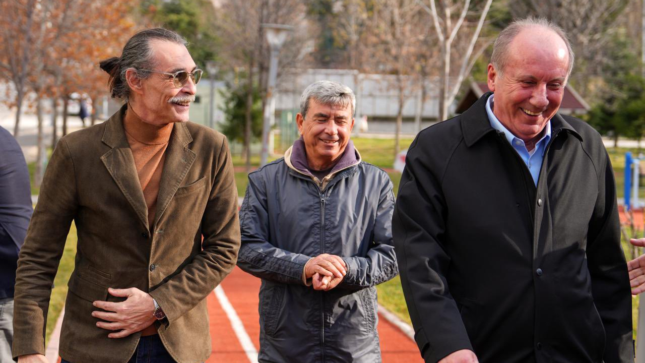 Erdal Beşikçioğlu Muharrem İnce'nin mahallesine misafir oldu