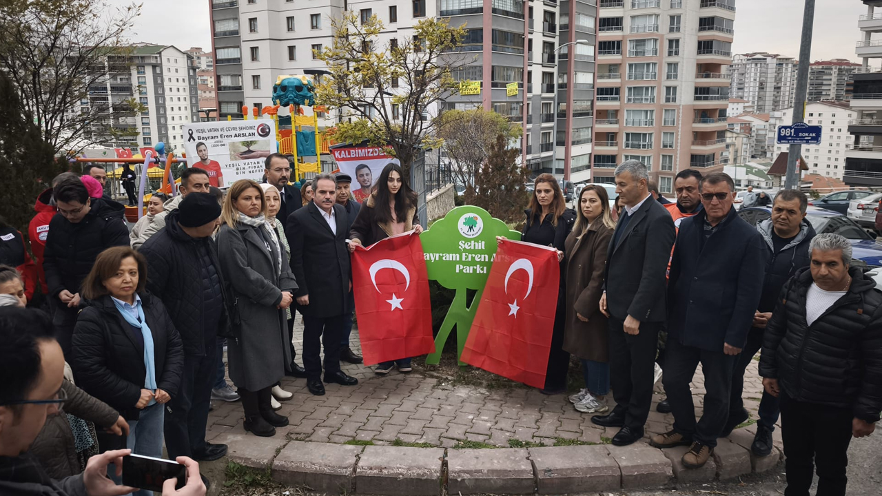 Yangında şehit olan Eren Arslan’ın ismi Ankara Mamak’ta yaşatılacak