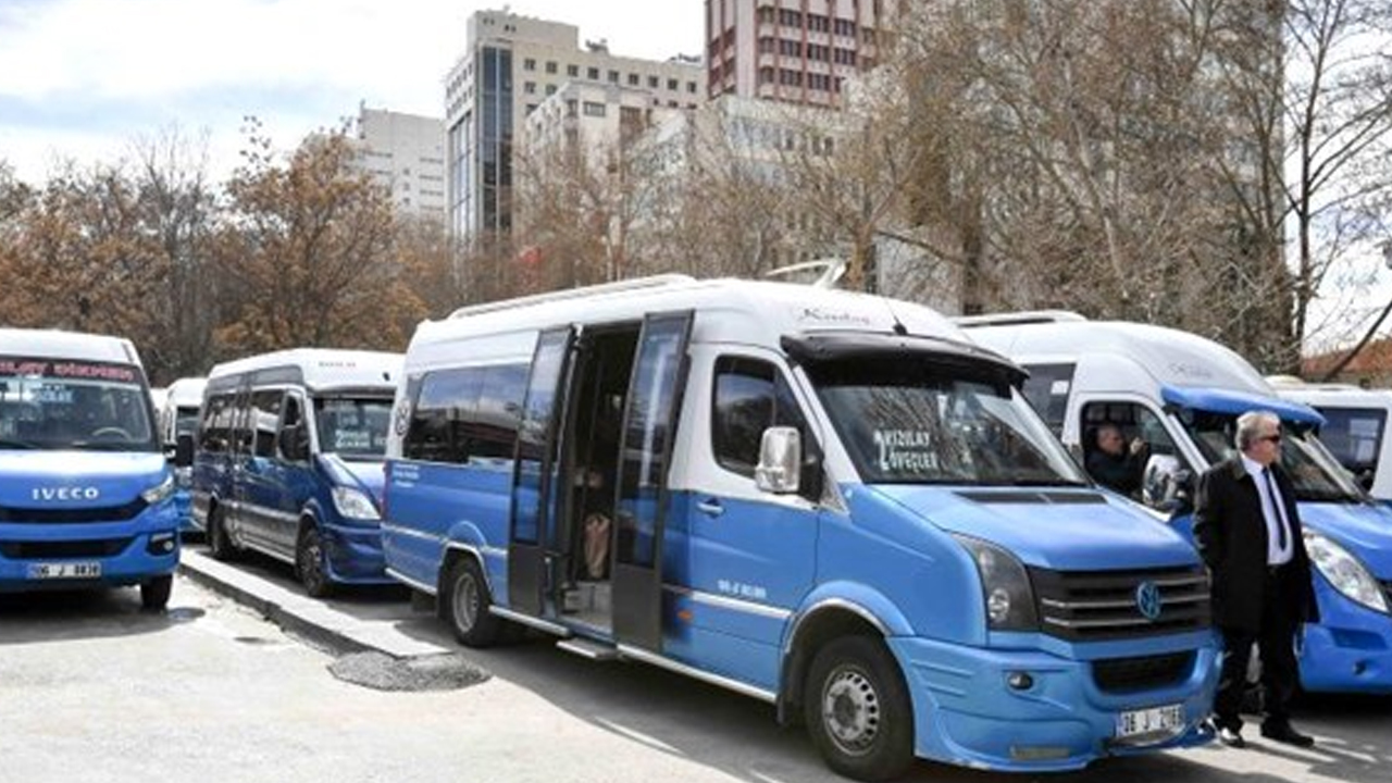 Ankara’da dolmuş ücretlerine zam: 1 Ocak'ta geçerli olacak