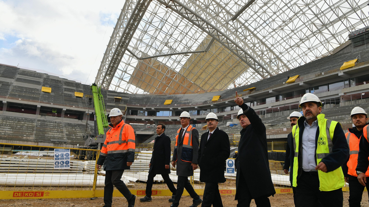 Ankara 19 Mayıs Stadyumu inşaatından ilk fotoğraflar geldi