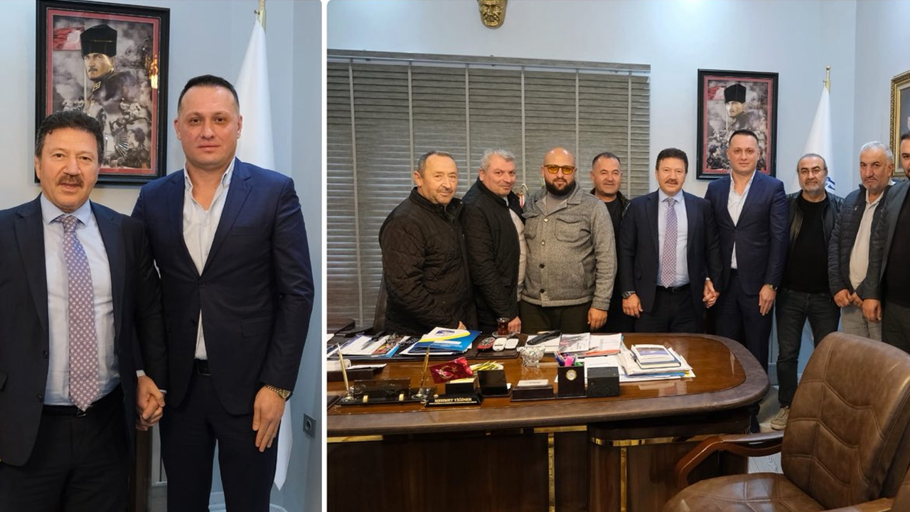 Ankara’daki taksi şoförleri ve kadın esnaf makamda ağırlandı