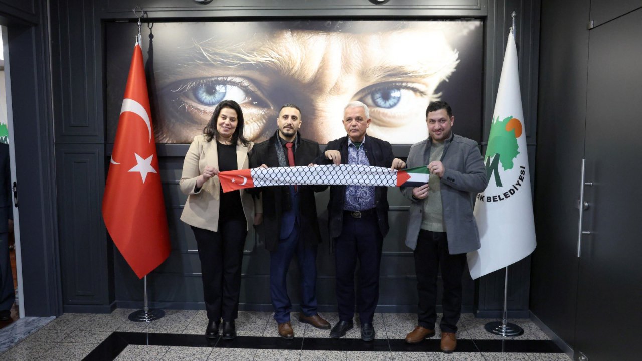 Mamak Belediye Başkanı Şahin’den Filistin’e destek