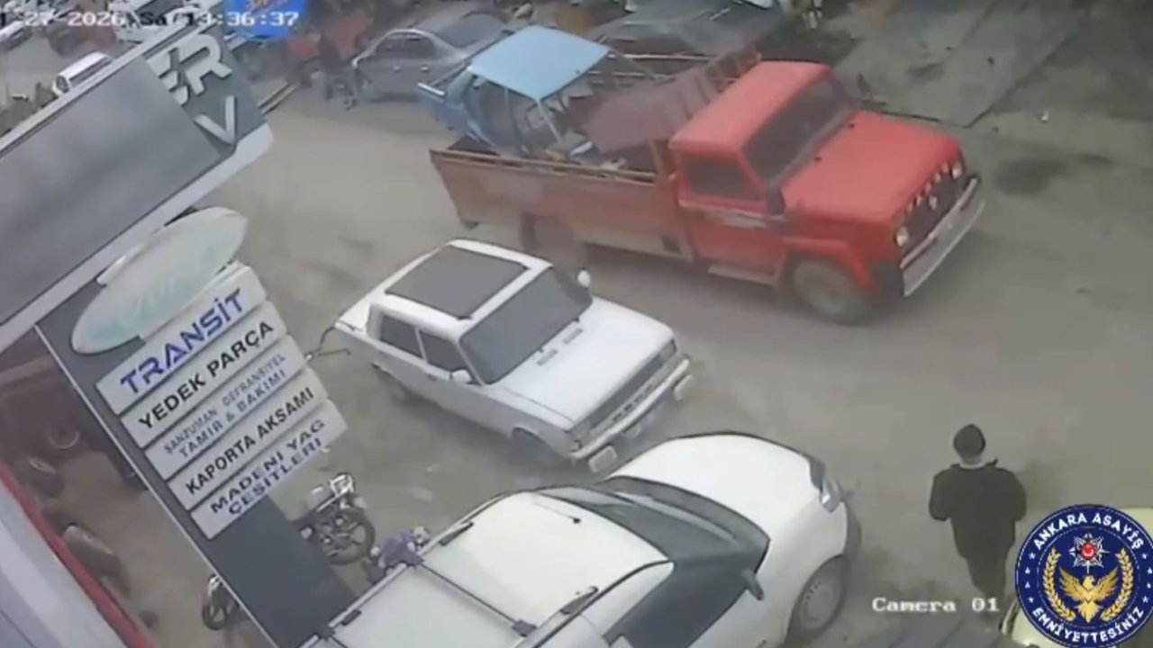 Ankara’da araçları çalıp parçalayanlara operasyon