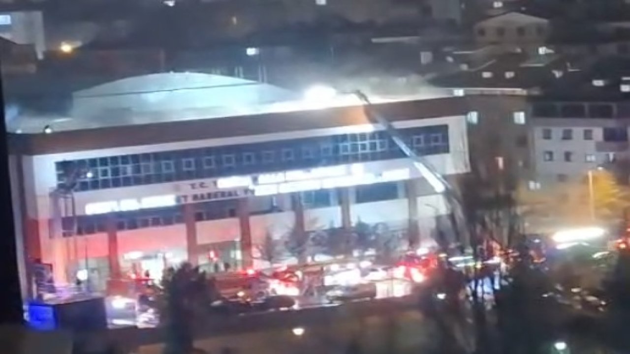 Mehmet Haberal Yüzme Havuzu’nda yangın