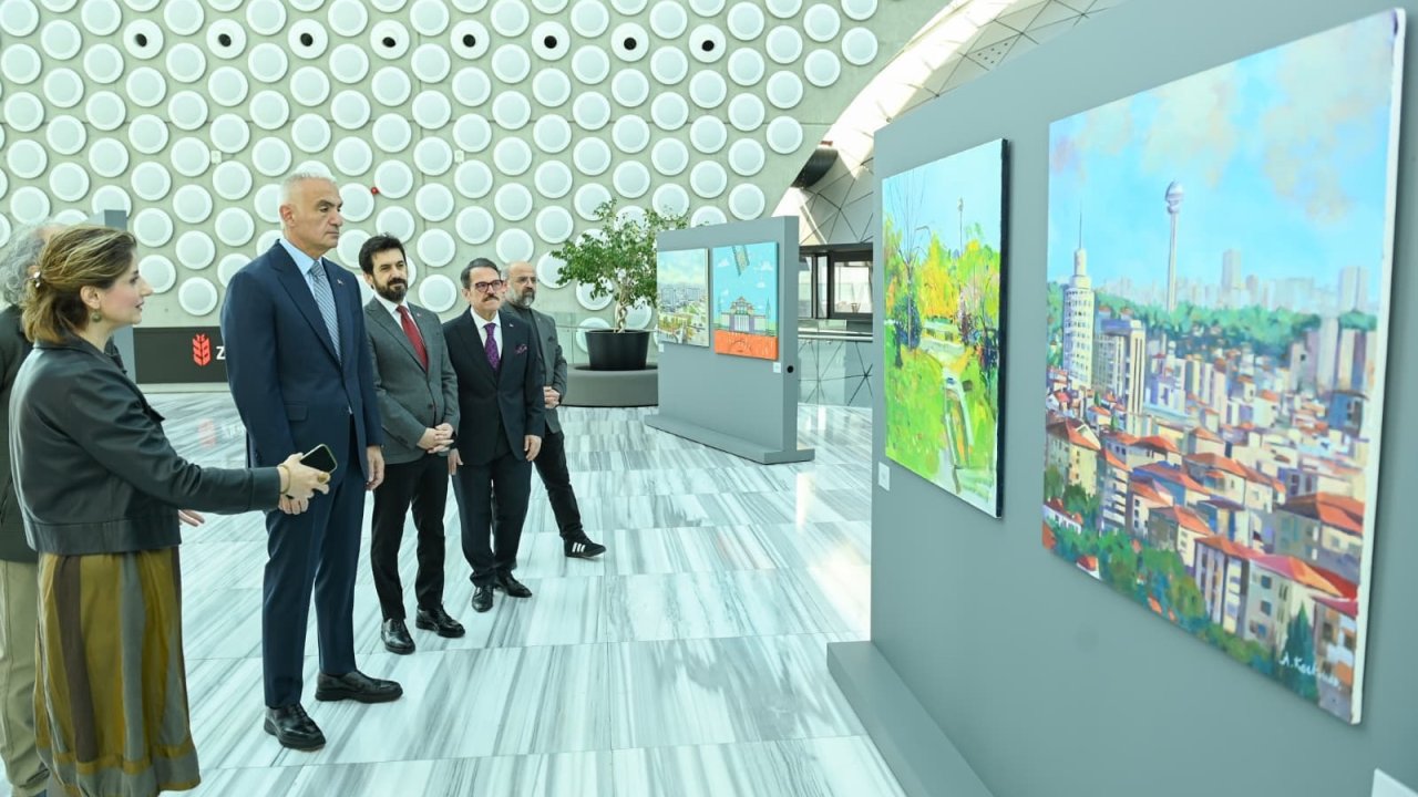 “Başkent Ankara” sergisi açıldı: 10 Nisan’a kadar ziyaret edilebilecek