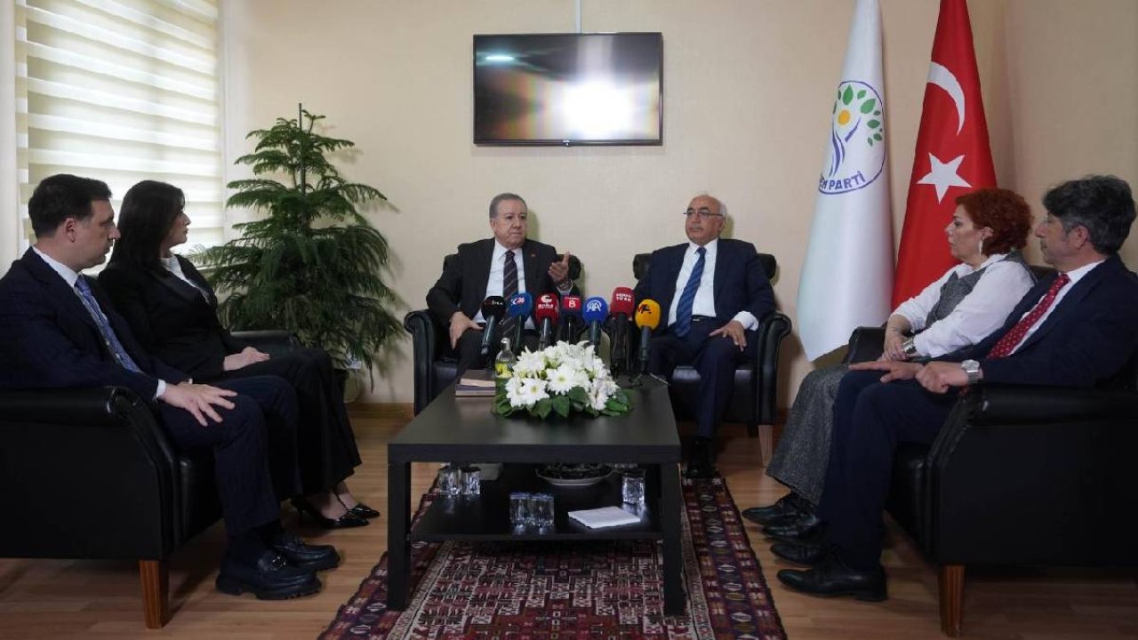 MHP'den DEM Parti’ye bayram ziyareti: Apo'ya statü konuşuldu