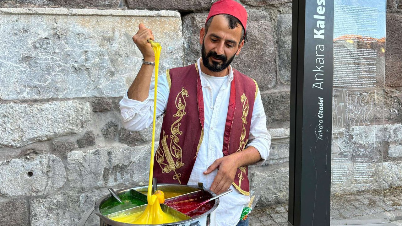 Ankara Kalesi'nde Osmanlı macununa yoğun ilgi