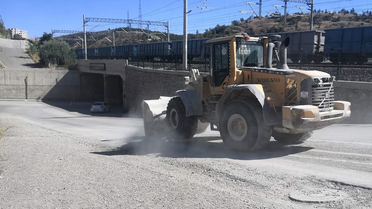 Çevreyi kirleten beton santrali mercek altında: Bölge müdürü olaya müdahil oldu