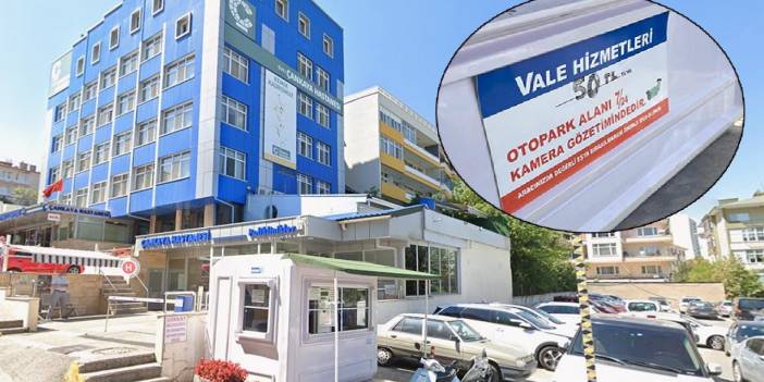 Özel Çankaya Hastanesi’nden vale hizmeti kılıflı otoparkçılık