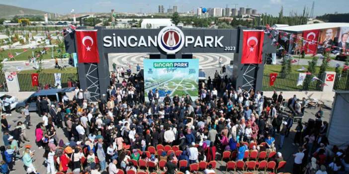 Sincan Park açıldı: Bataklıktı, yemyeşil bir akıllı parka dönüştü