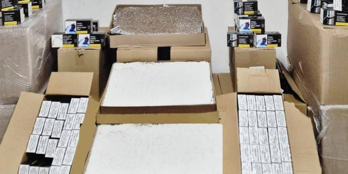 Kırşehir Kaman'da ele geçirildi: Tam 264 bin adet