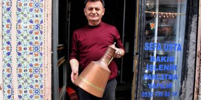 Bakırcılar zorda: Çırak yetişmiyor, meslek bitmek üzere