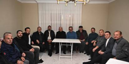 Belediye Başkanı Şahin, Mamaklı sanayi esnafıyla buluştu
