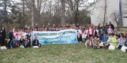Çankaya Belediyesi yetkilileri Orman Haftası'nda vatandaşlarla buluştu