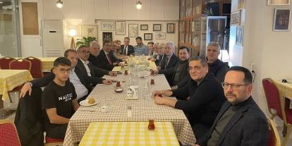Türk Ocakları heyeti Kırım Dernekleri Genel Merkezi’nde iftara katıldı