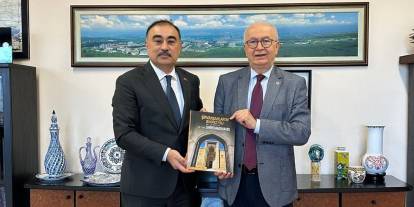 Azerbaycan Büyükelçisi, Bilkent Rektörü Kürşat Aydoğan’ı ziyaret etti