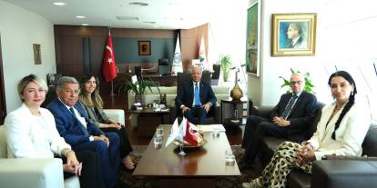 Ankara Sanayi Odası TOSYÖV heyetini ağırladı