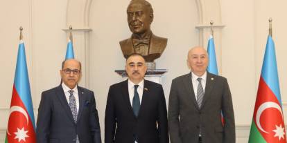 Kahramanmaraş heyeti Ankara'da Azerbaycan Elçiliği'nde ağırlandı