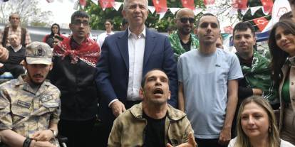 Başkent'teki “Engelsiz Ankara Festivali” renkli görüntülere sahne oldu