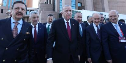 Ankaralı patronlar TOBB Hizmet Şeref Belgesi Töreni’nde buluştu
