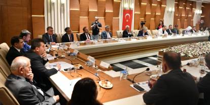 Ankara Valisi Vasip Şahin kreatif sektör paydaşlarıyla buluştu