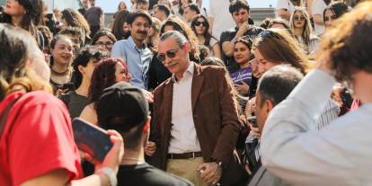 Erdal Beşikçioğlu TED Üniversitesi’nde gençlerle buluştu