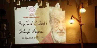 Necip Fazıl Kısakürek vefatının 40. yılında Gölbaşı’nda anıldı