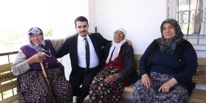 Çankaya Belediye Başkanı Hüseyin Can Güner köyleri ziyaret etti
