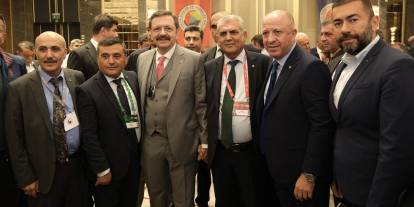 Ankaralı patronlar TOBB’un 81. Genel Kurul yemeğinde buluştu