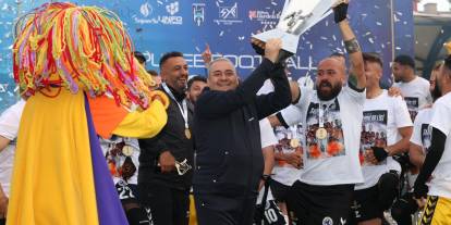 Alves Kablo Ampute Futbol Takımı Keçiören'de Şampiyonlar Ligi'ni kazandı