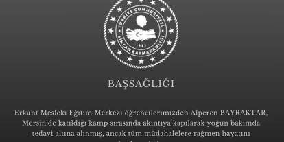 Sincan'dan acı haber: Öğrenci Alperen Bayraktar hayatını kaybetti