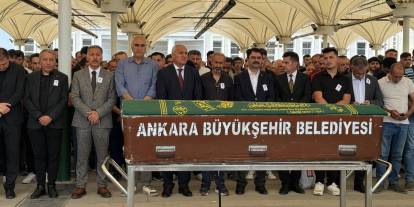 Sincan Kaymakamı Levent Kılıç Alperen Bayraktar'ın cenazesine katıldı