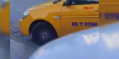 Keçiören’de taksici zorbalığı: Eşi ve çocuklarının yanında darp ettiler