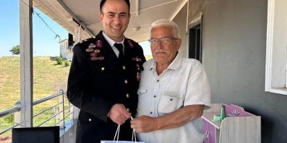 Ankara Bala’da şehit aileleri ve gazilere bayram ziyareti yapıldı