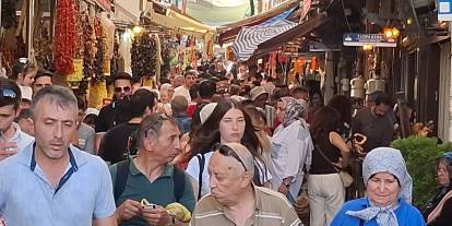 Bayram tatilinde Ankara’nın şirin ilçesi doldu taştı