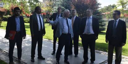 Avrupa Birliği heyeti Ankara'da Gençlik Parkı'nı ziyaret etti