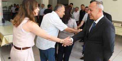 Ankara'da geç bayramlaşma: İl Tarım Müdürlüğü'nde buluştular