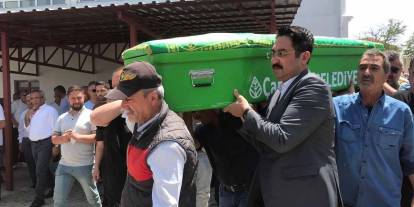 Ankara Bala Kaymakamı Ali Yıldırım şehit babasının cenazesine katıldı