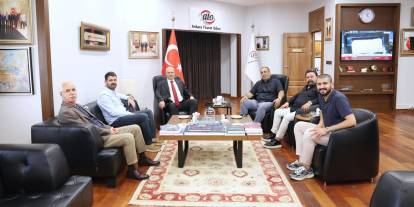 Ankara'da tatlı sektörü buluşması: Başkan Baran, iş insanlarını ağırladı