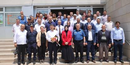 Ankara Akyurt’ta Kaymakam Mehmet Tunç’a veda töreni yapıldı