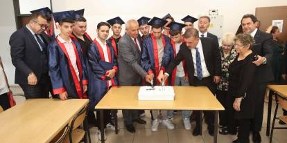 Sincan’da eğitim ve sanayi el ele: Mezuniyet töreni yapıldı