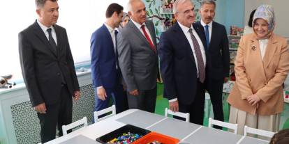 Sincan'da Filistinli çocuklar anısına kütüphane ve oyuncak bahçesi açıldı