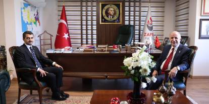 Çankaya Belediye Başkanı, Ümit Özdağ’ı ziyaret etti