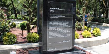 Şehitler rahat uyusun: Güvenpark’ta 13 Mart Anıtı yapıldı