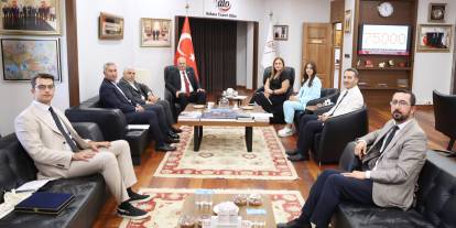 Ankara Ticaret Odası OSTİM İnşaat Makineleri heyetini ağırladı
